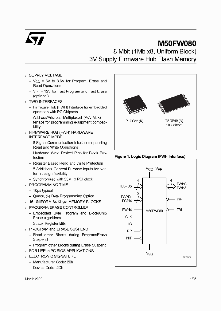 M50FW080_54376.PDF Datasheet