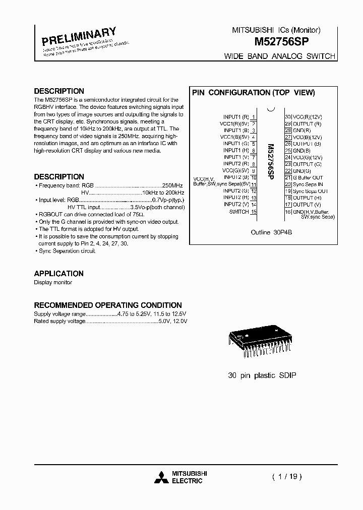 M52756SP_339180.PDF Datasheet