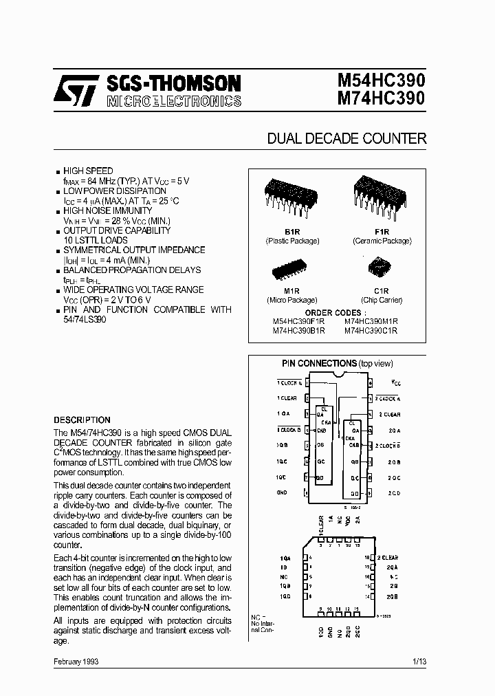 M54HC390_166377.PDF Datasheet