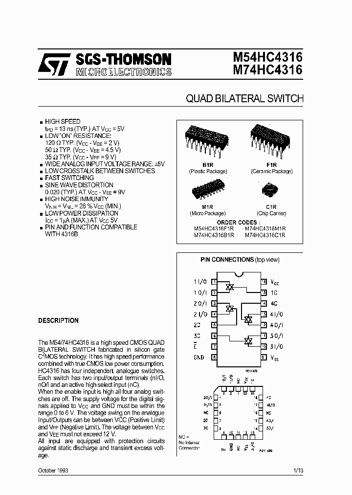 M74HC4316_339119.PDF Datasheet