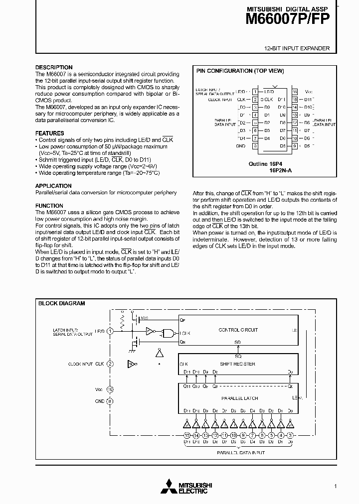 M66007P_349154.PDF Datasheet