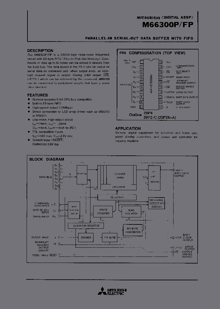M66300FP_157122.PDF Datasheet