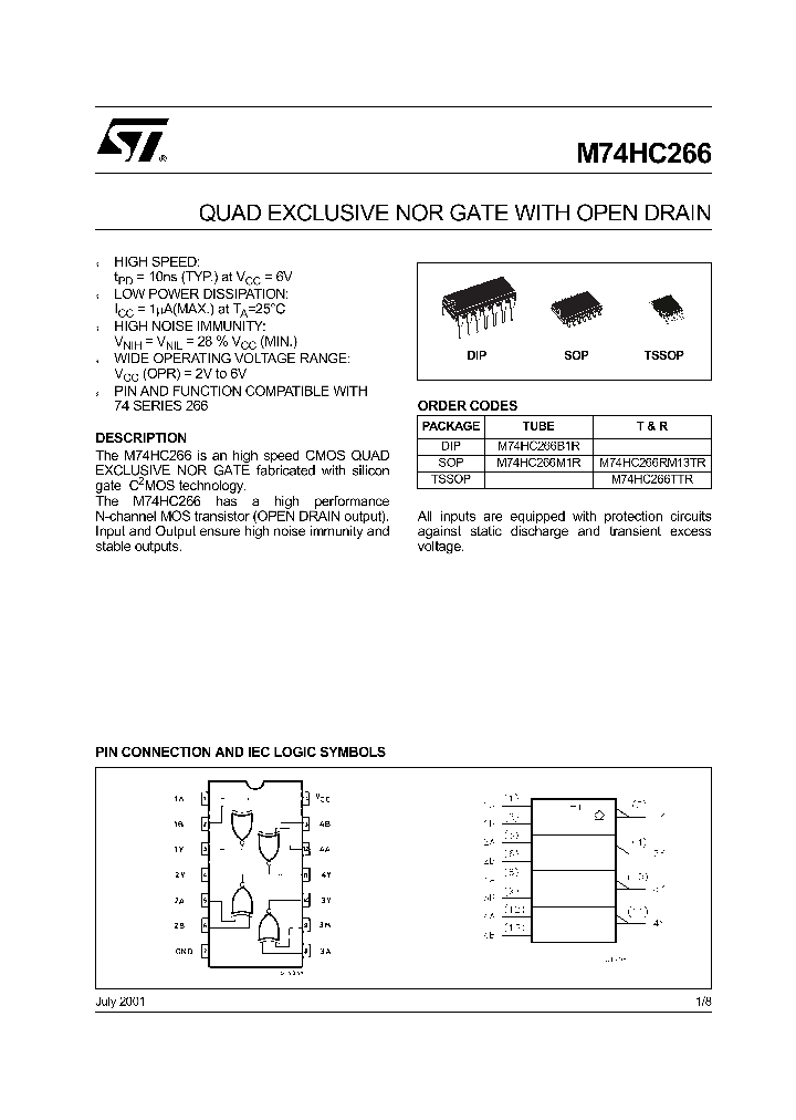 M74HC266B1R_344740.PDF Datasheet