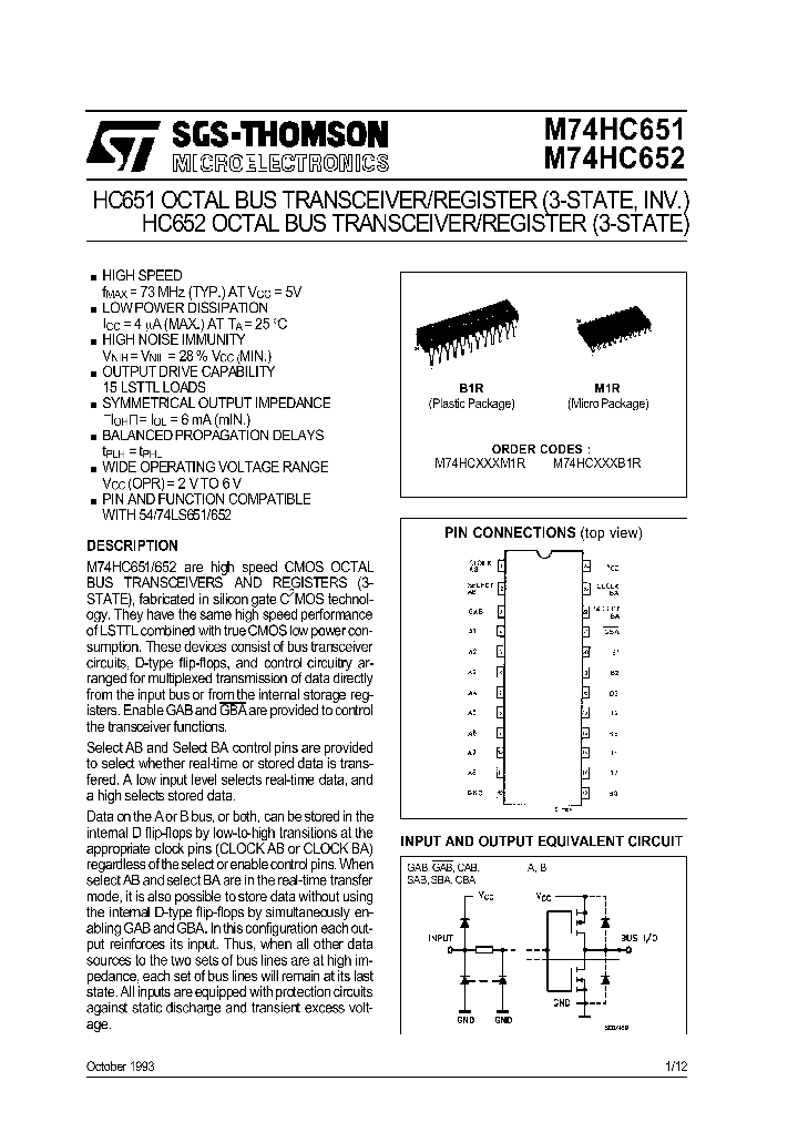 M74HC652_282974.PDF Datasheet