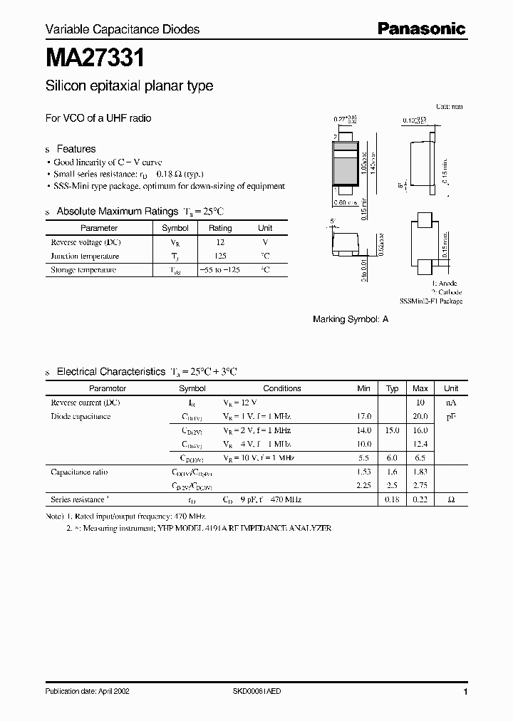 MA27331_345529.PDF Datasheet