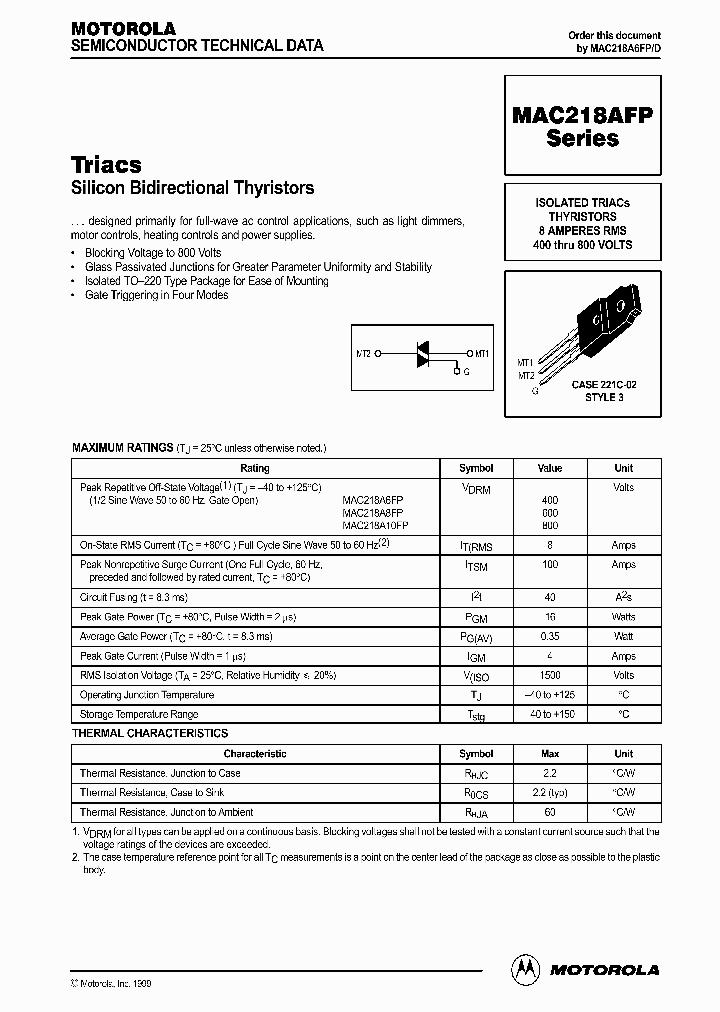 MAC218A6FPD_305855.PDF Datasheet