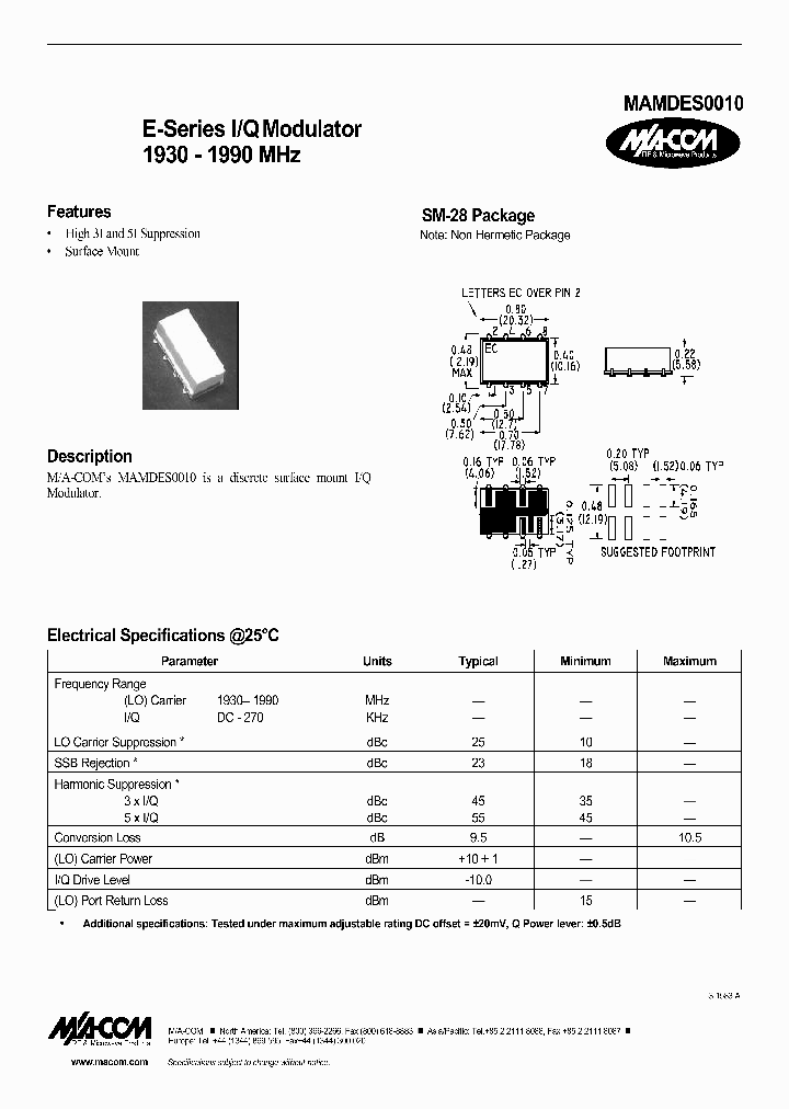 MAMDES0010_322263.PDF Datasheet