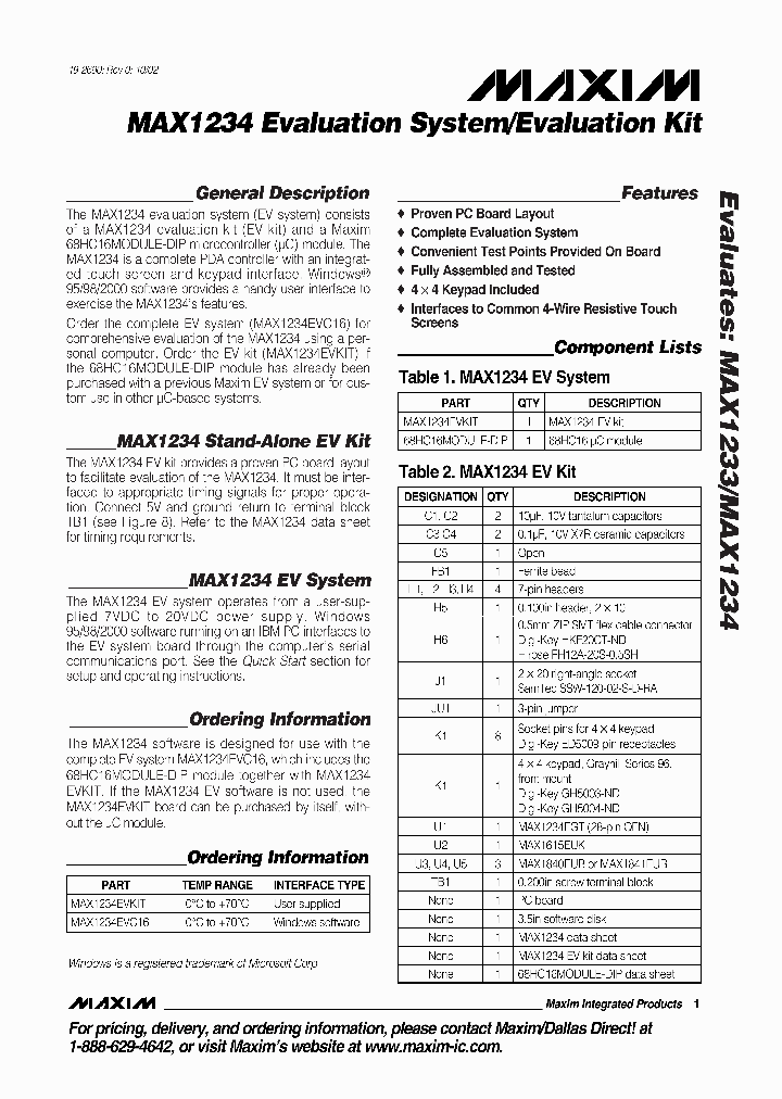 MAX1234EVC16_325138.PDF Datasheet