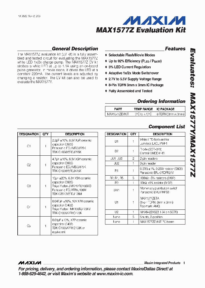 MAX1577ZEVKIT_200425.PDF Datasheet