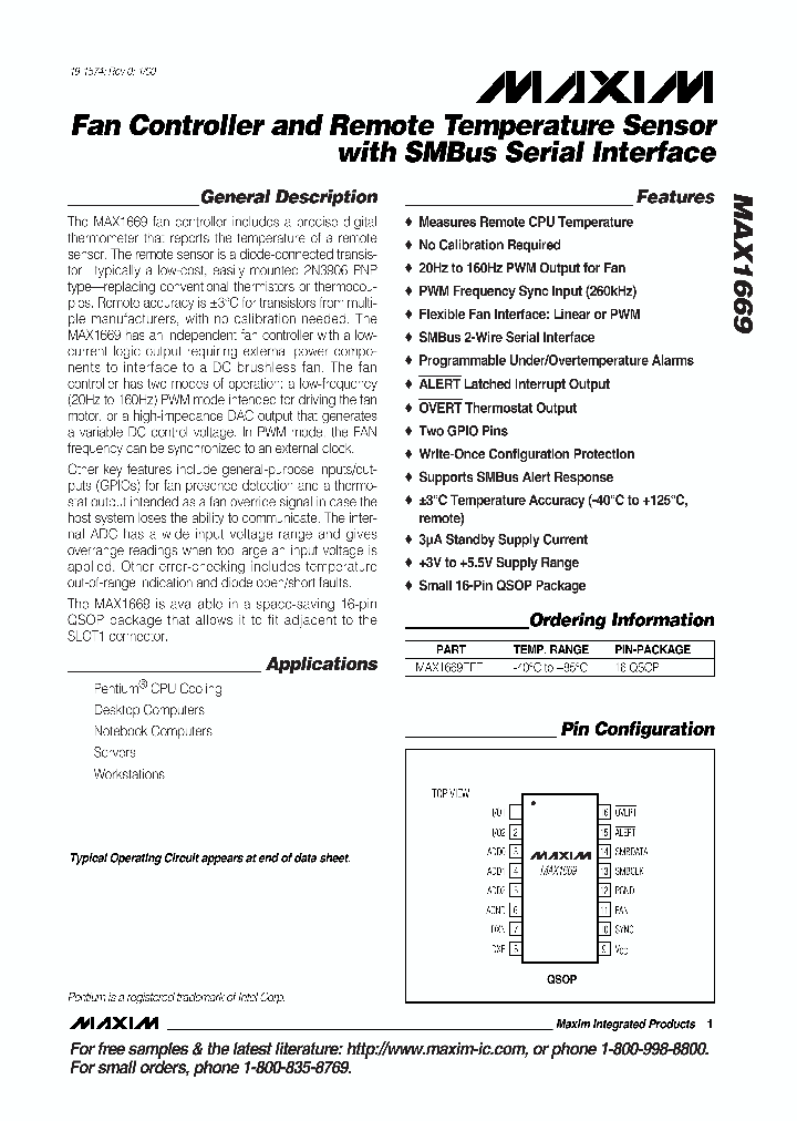 MAX1669_117092.PDF Datasheet