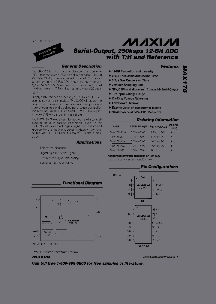 MAX176_374644.PDF Datasheet