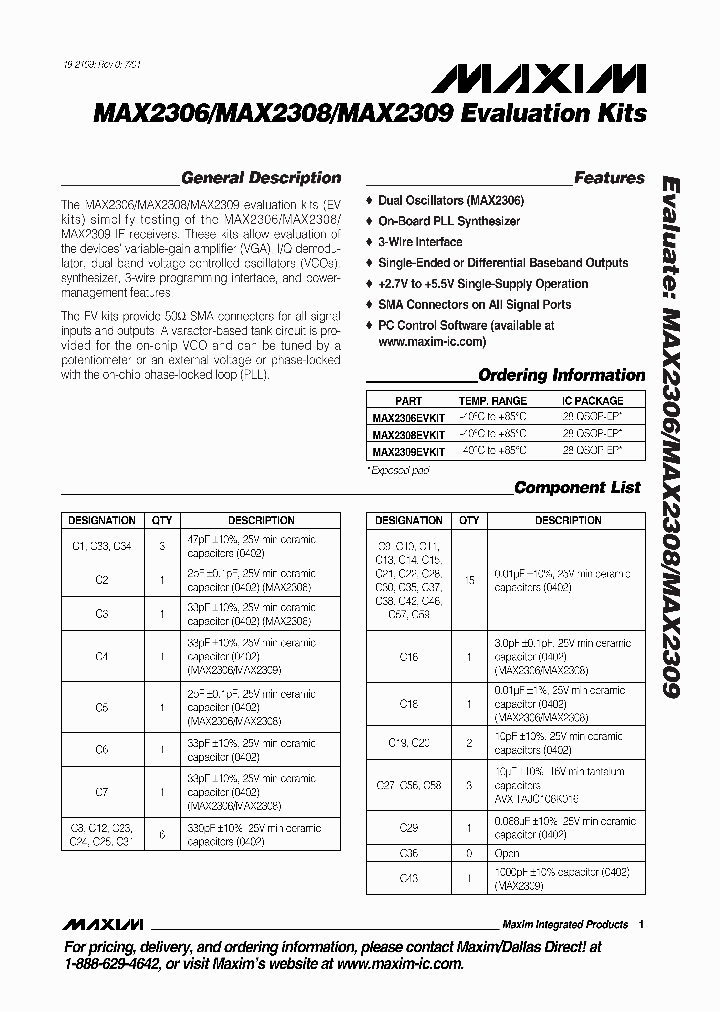 MAX2308EVKIT_293805.PDF Datasheet