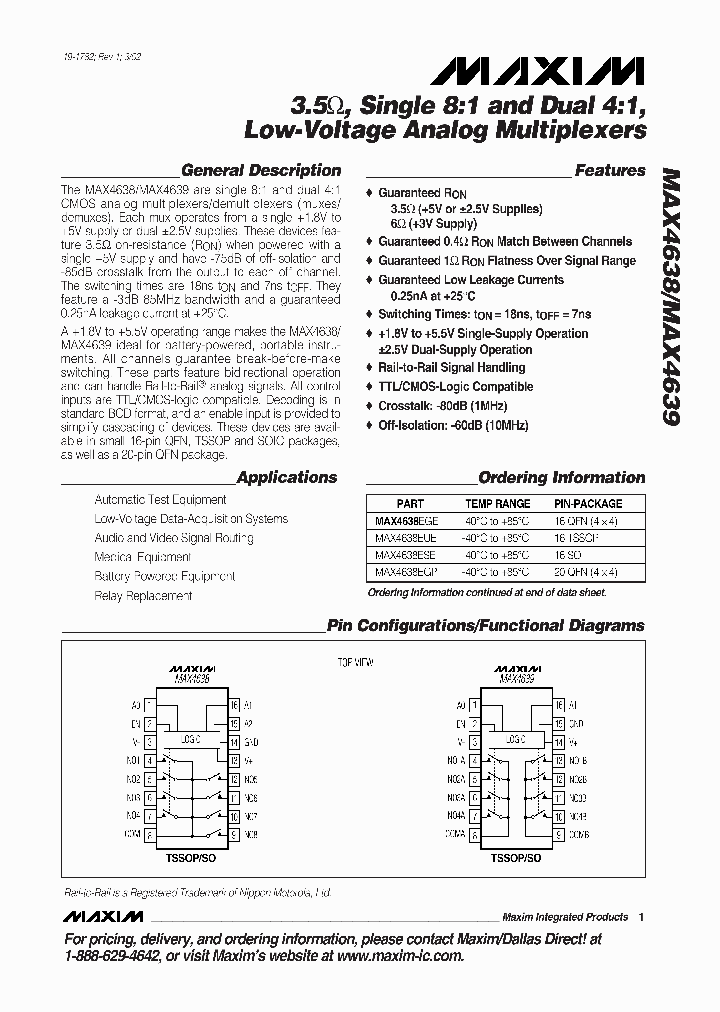 MAX4638_30040.PDF Datasheet