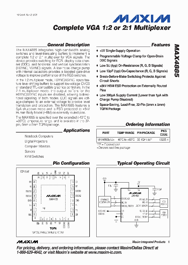 MAX4885_334603.PDF Datasheet