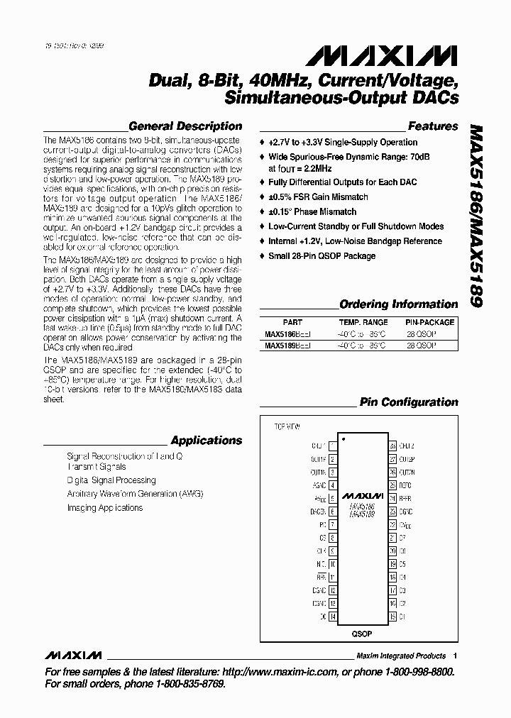MAX5186_140701.PDF Datasheet
