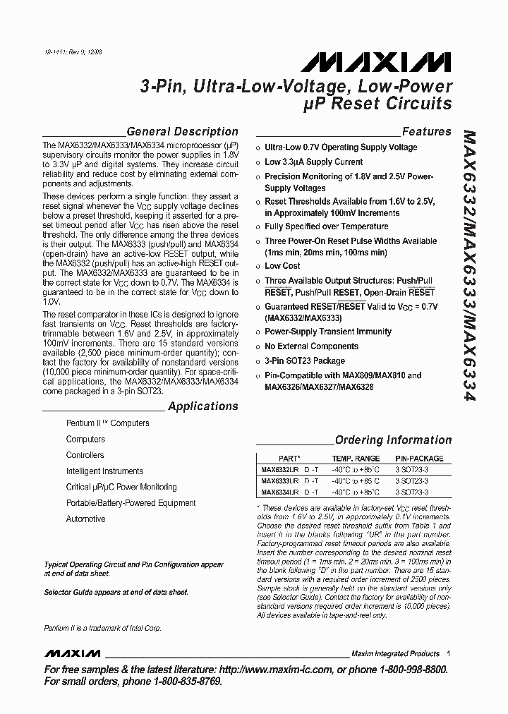 MAX6332UR20D3-T_58709.PDF Datasheet