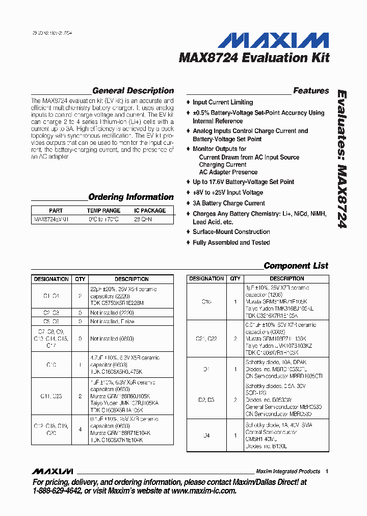 MAX8724EVKIT_377510.PDF Datasheet