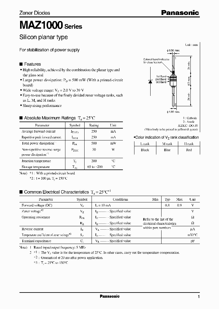 MAZ1000_380644.PDF Datasheet