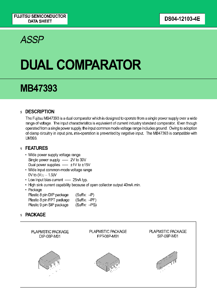 MB47393_309650.PDF Datasheet