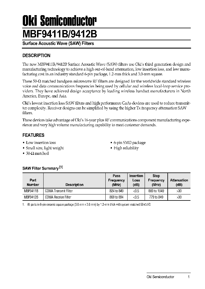 MBF9412B_346402.PDF Datasheet
