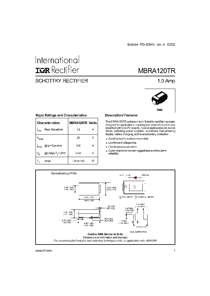 MBRA120TR_346456.PDF Datasheet