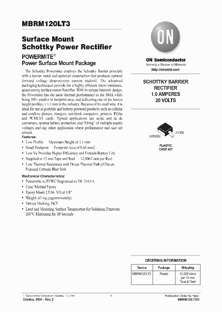 MBRM120LT3_363046.PDF Datasheet