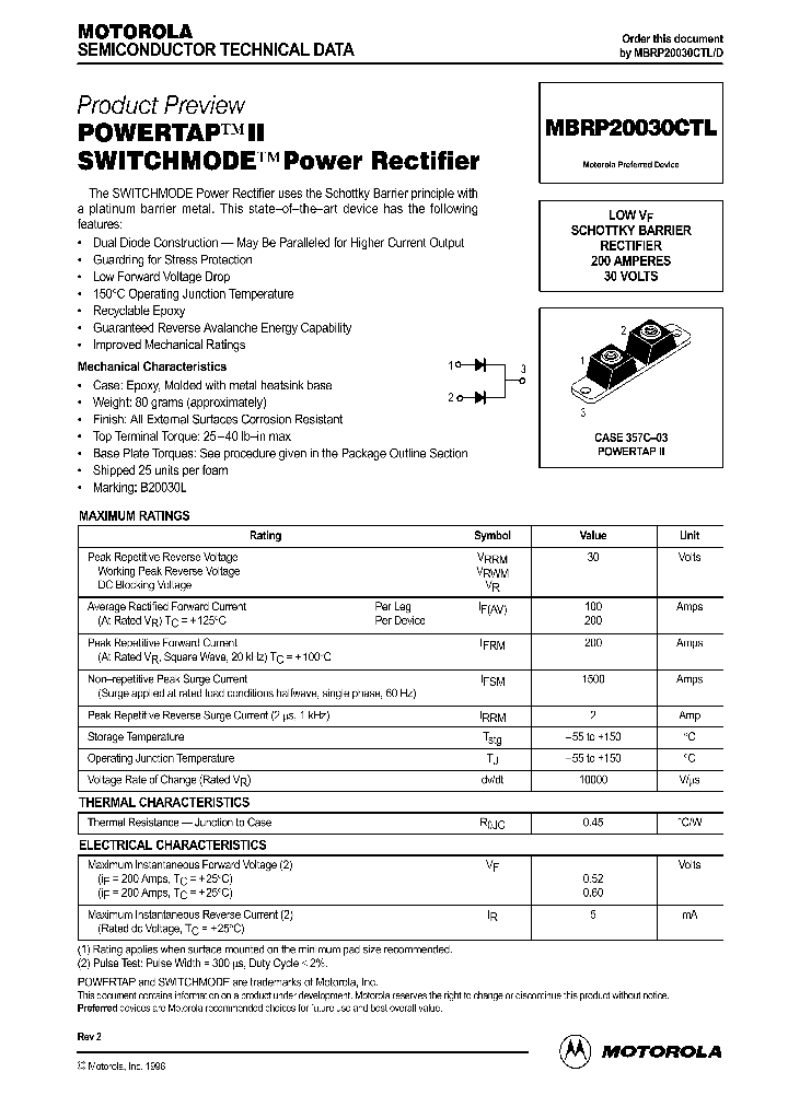 MBRP20030CTLD_311838.PDF Datasheet