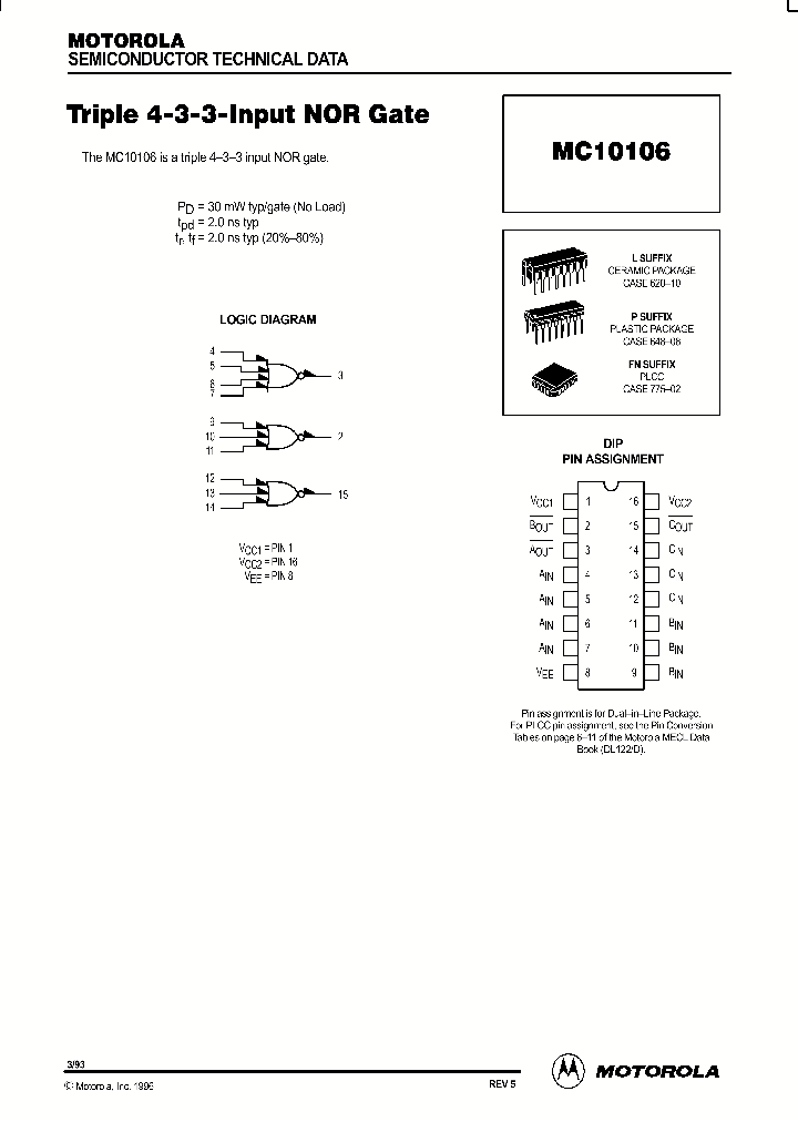 MC10106_106756.PDF Datasheet