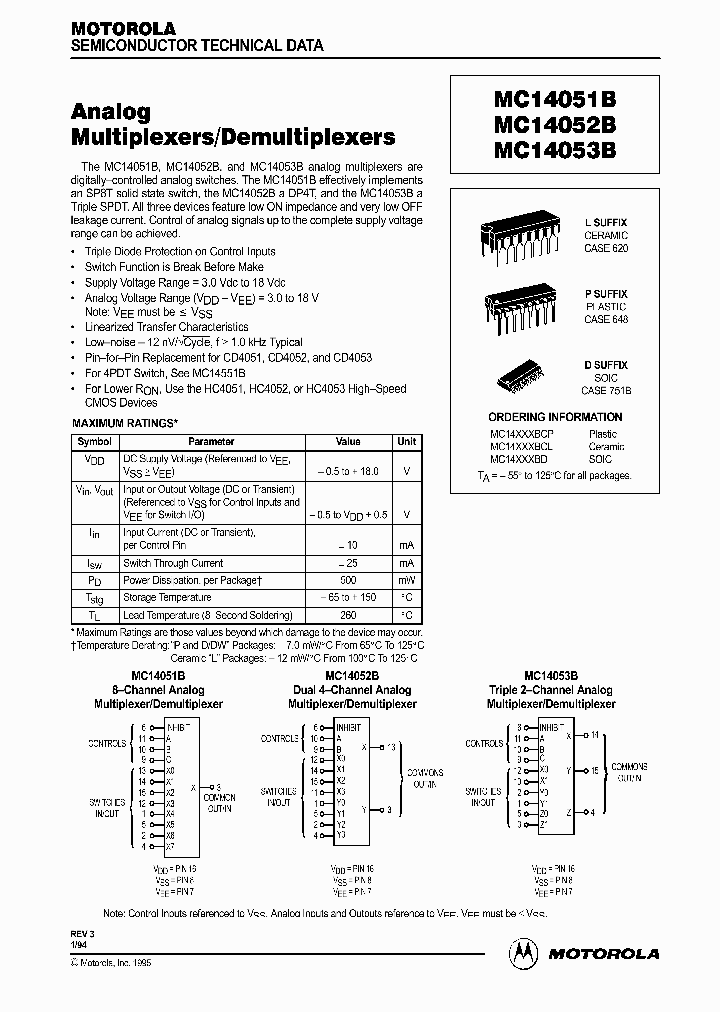 MC14051BCP_11411.PDF Datasheet
