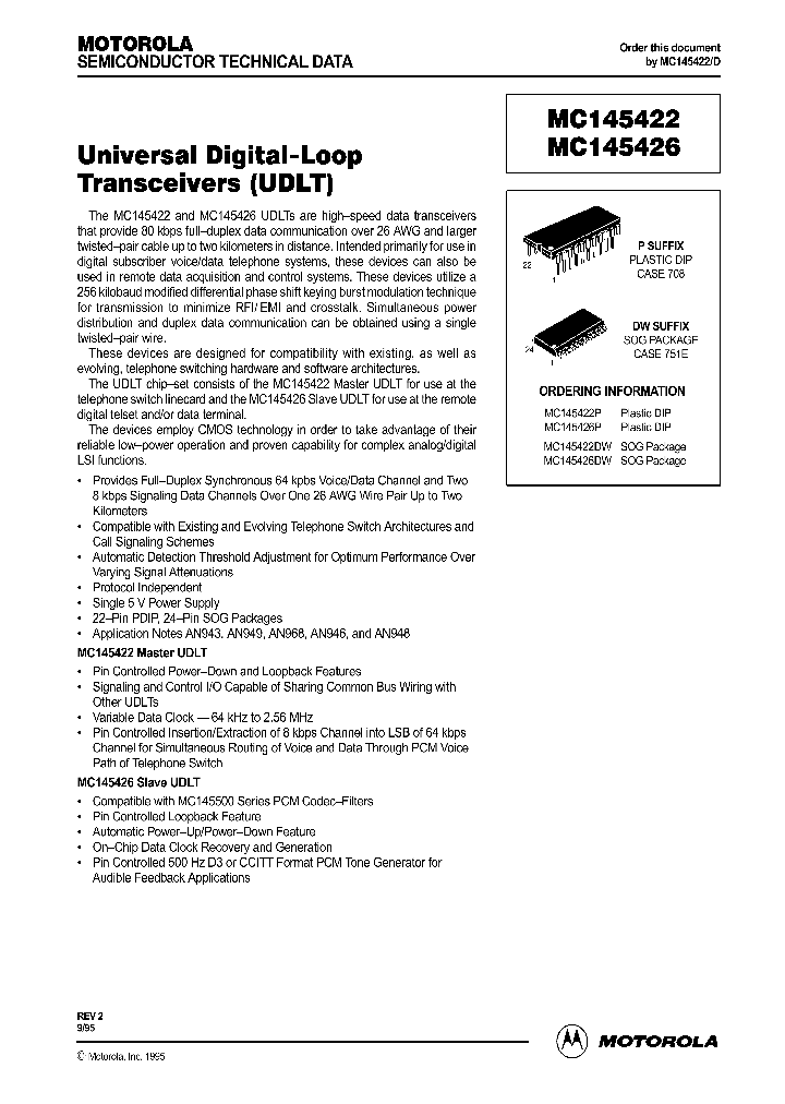 MC145426_336756.PDF Datasheet