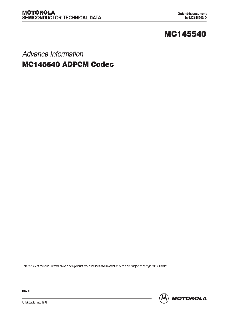 MC145540_376903.PDF Datasheet