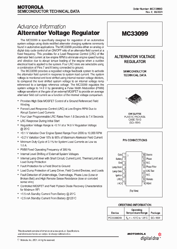 MC33099_334833.PDF Datasheet