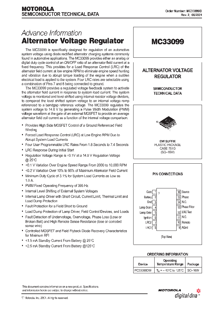 MC33099DW_334834.PDF Datasheet