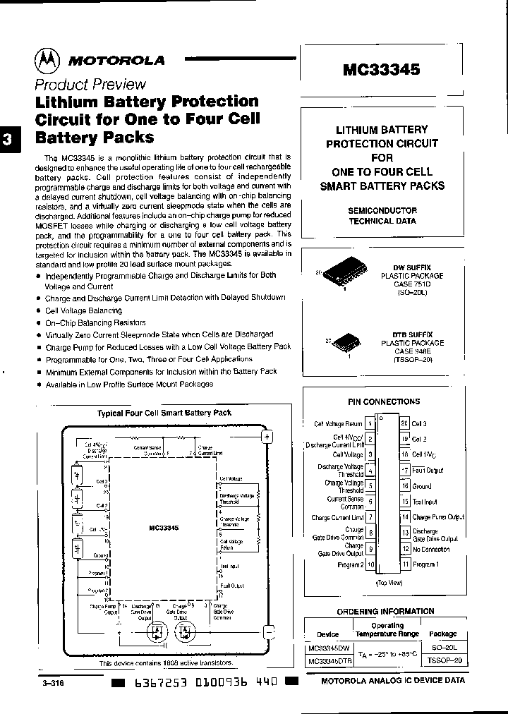 MC33345_358218.PDF Datasheet