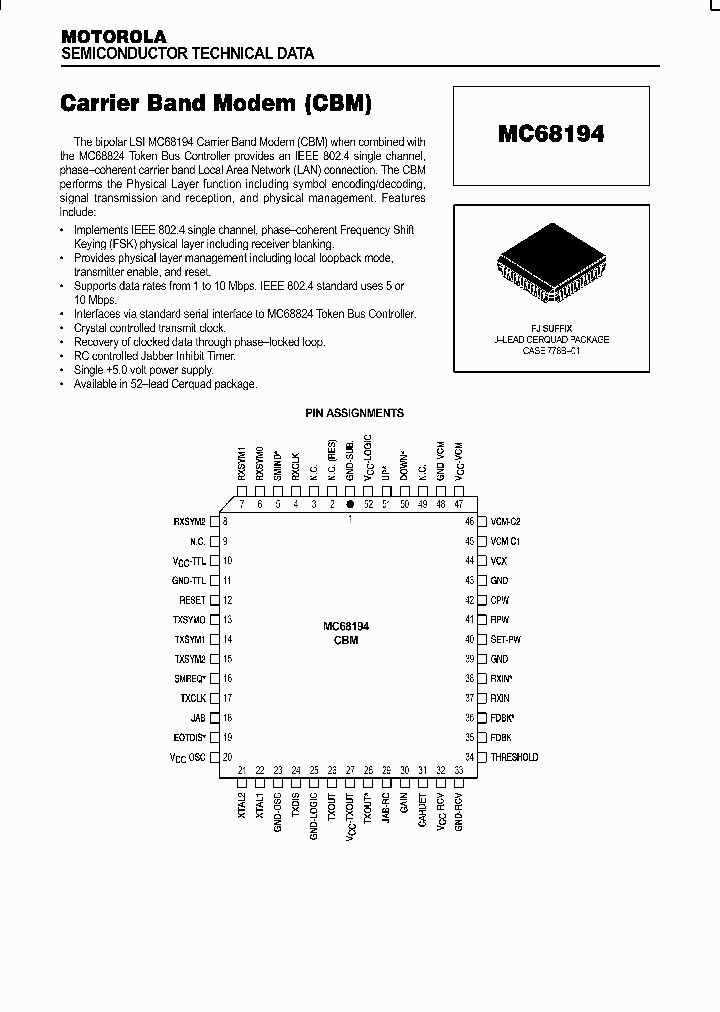 MC33465_359091.PDF Datasheet