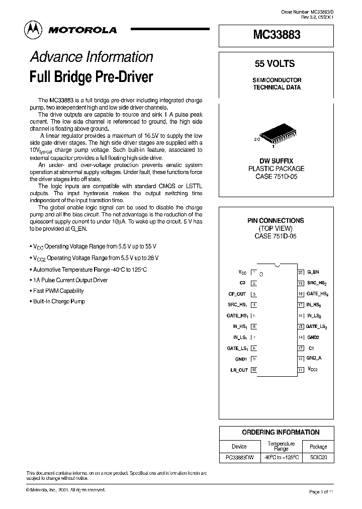 MC33883_315337.PDF Datasheet
