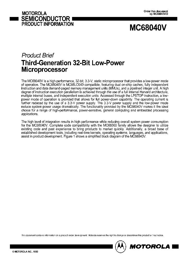 MC68040V_362240.PDF Datasheet