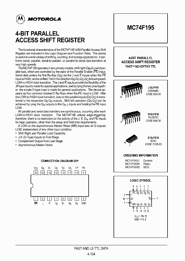 MC74F195_309476.PDF Datasheet