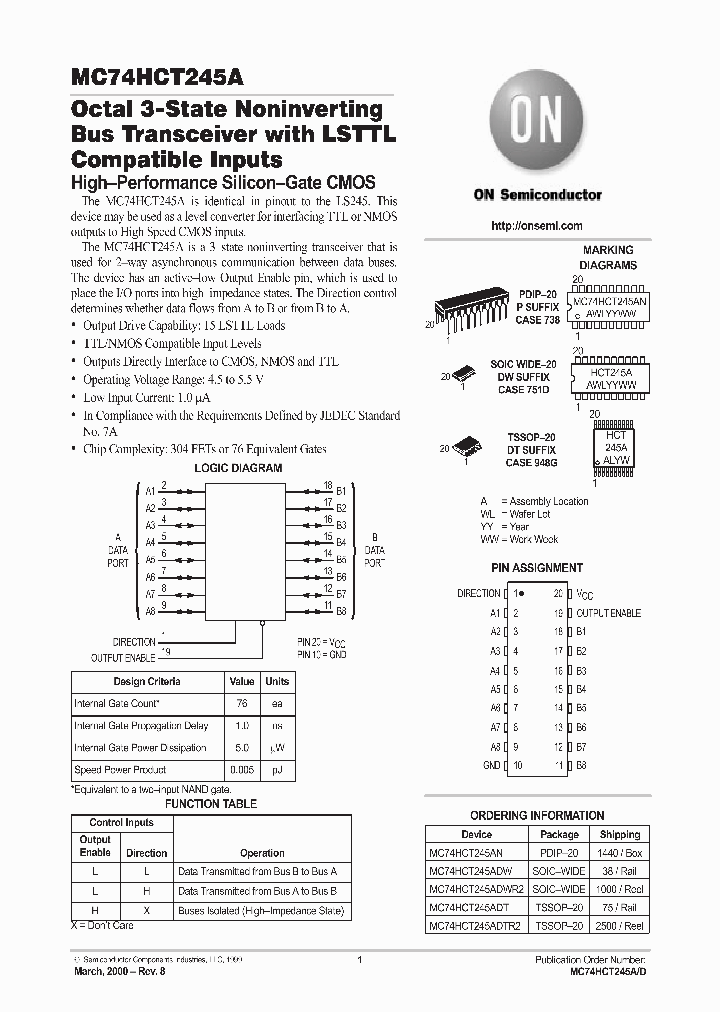 MC74HCT245A_322342.PDF Datasheet
