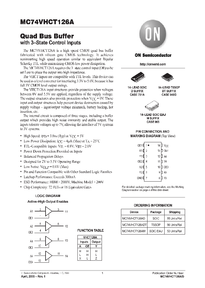 MC74VHCT126ADT_361757.PDF Datasheet