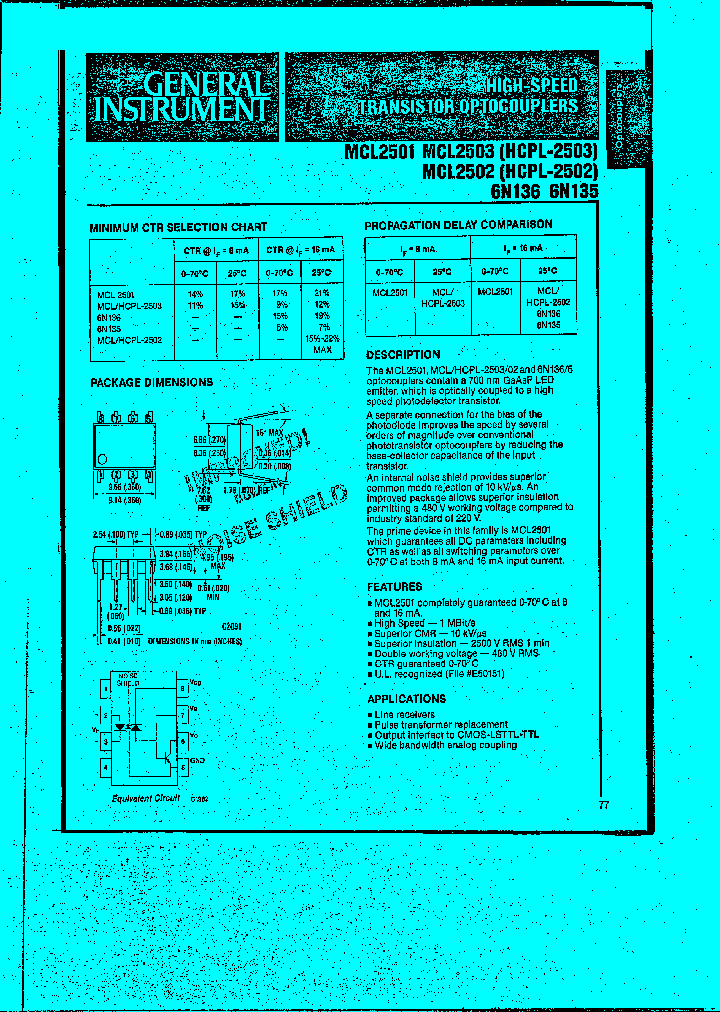 MCL2501_376983.PDF Datasheet