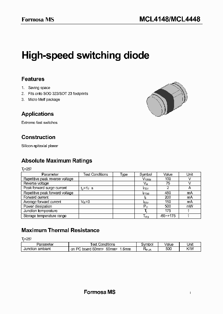 MCL4148-MC_336797.PDF Datasheet