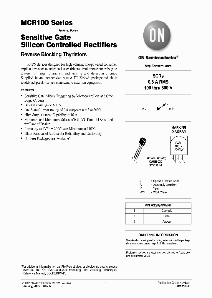 MCR100-6RLRA_363990.PDF Datasheet