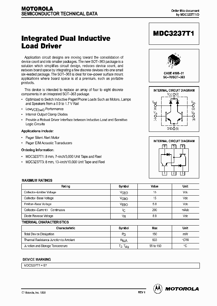 MDC3237T1D_311502.PDF Datasheet