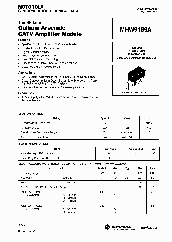 MHW9189A_336761.PDF Datasheet
