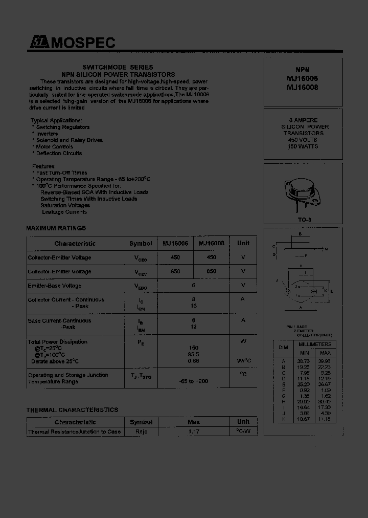 MJ16006_355247.PDF Datasheet