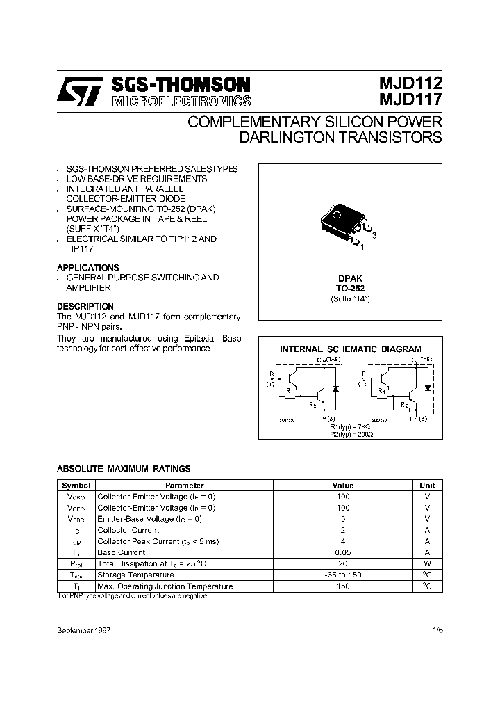 MJD117_337629.PDF Datasheet