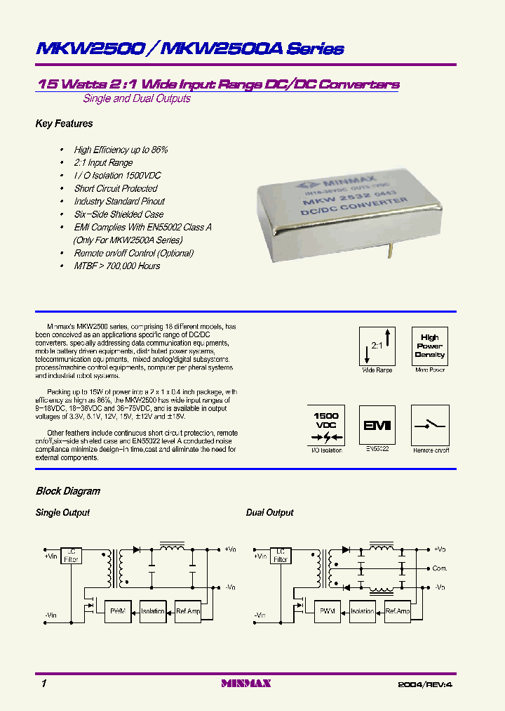 MKW2500_310025.PDF Datasheet