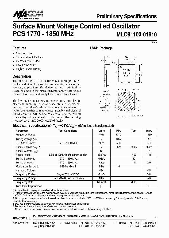 MLO81100-01810_321393.PDF Datasheet