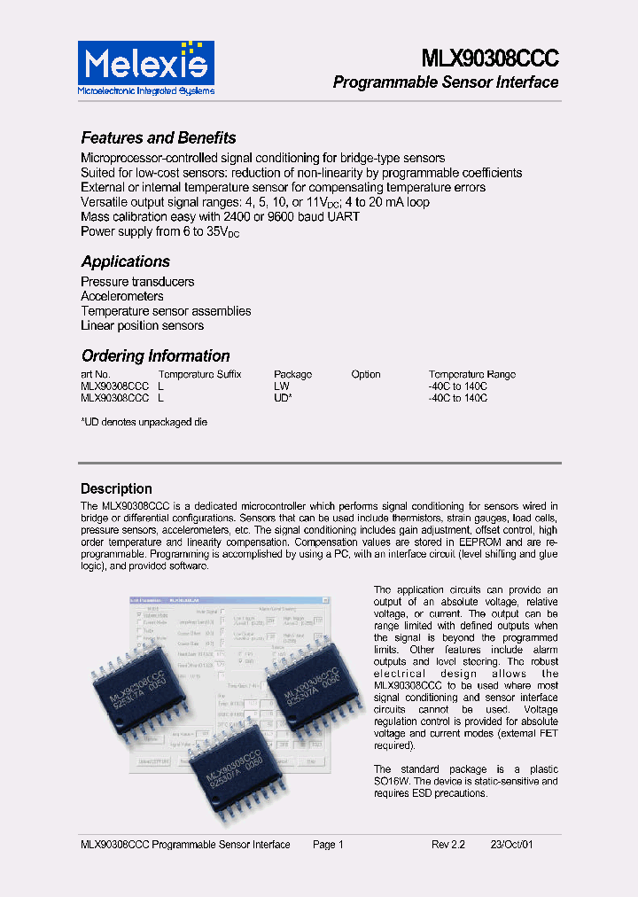 MLX90308CCCUD_381116.PDF Datasheet